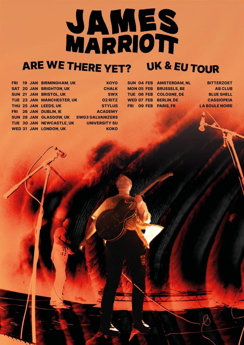 james experience tour dates